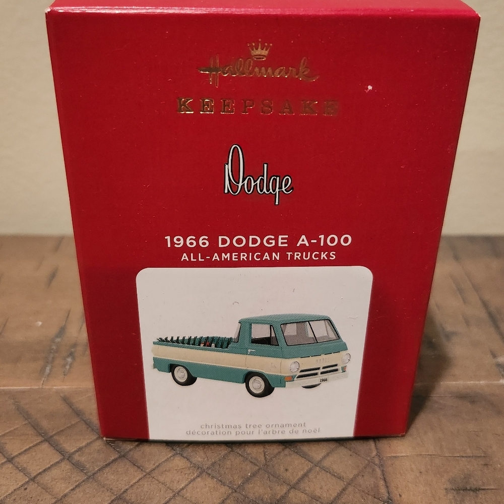1966 Dodge A-100 Hallmark Keepsake Ornament 2021 - NIB